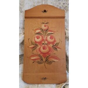 Vintage Russian Board "Autumn" Serving Board, Charcuterie Tray, or Wall Hanging